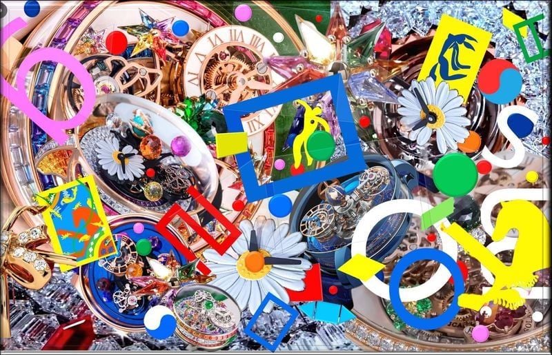 Kim, Min-Kyoung [UNIVERSE_KMK305] 105X168cm Mixed Painting on canvas 2025