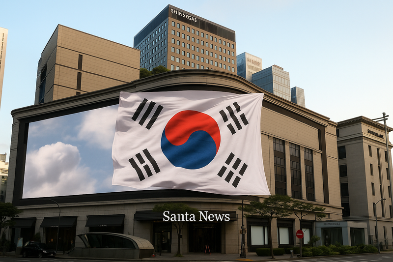 신세계백화점 (AI 유사 생성 이미지)