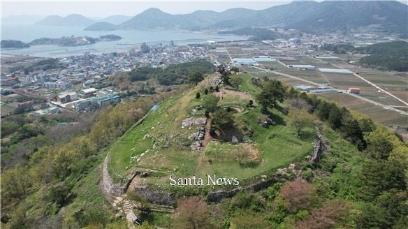 거제 수정 산성 [사진제공 국가유산청]
