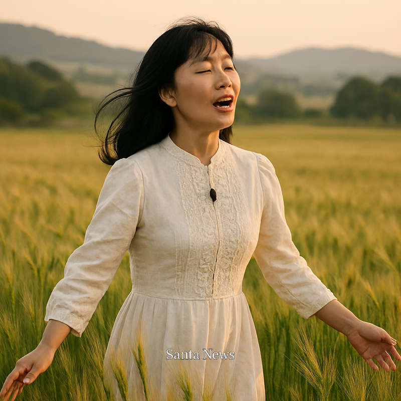 보리밭 AI생성 이미지