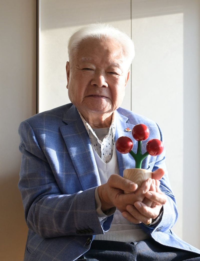 제14회 대한민국 나눔국민대상서 국민훈장 받은 양한종 씨 [사진제공 보건복지]