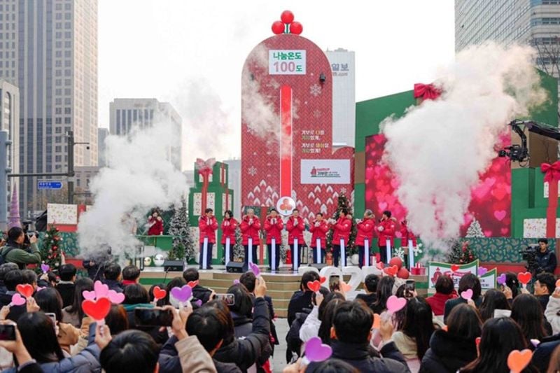 연말 광화문에 다시 켜지는 ‘따뜻한 온기’… 사랑의열매, 62일간 나눔 대장정 출발