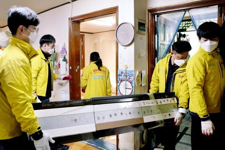 지난해 진행된 워밍업 코리아 연합 봉사. [사진제공 귀뚜라미그룹] 