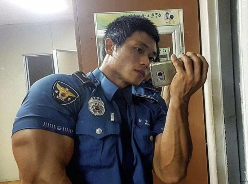 기부 달력 제작을 시작한 박성용 경위 [사진제공 SNS]