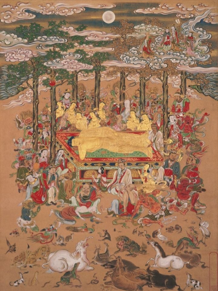 석가모니 열반도(涅槃圖)