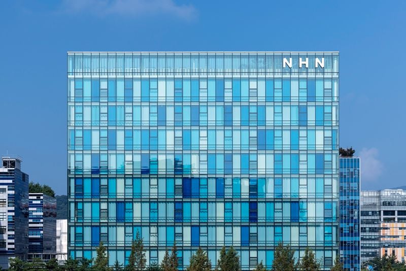 판교 소재의 본사 건물. NHN은 이곳을 플레이뮤지엄이라고 칭한다. [사진제공 나무위키].