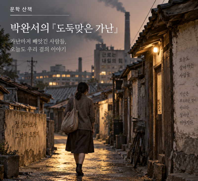 문학 산책 | 박완서의 “도둑맞은 가난”