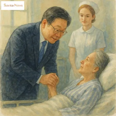 이재명 대통령 소록도 방문