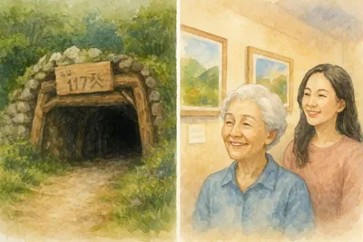 폐광에서 트레킹 코스, 전시관, 카페로.한국 강원도의 기적