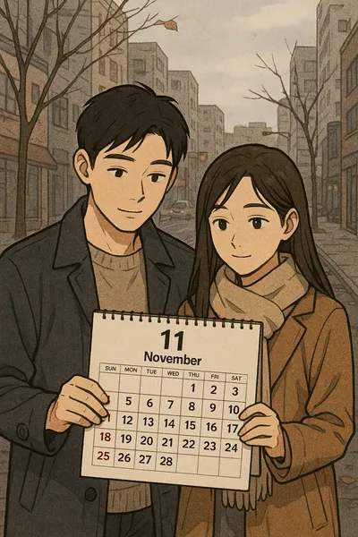 11월, 시간의 문턱에 서 있는 우리