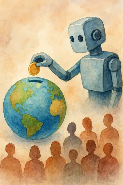 AI, 인류의 지식으로 생존했다면 인류에게 세금을 내라