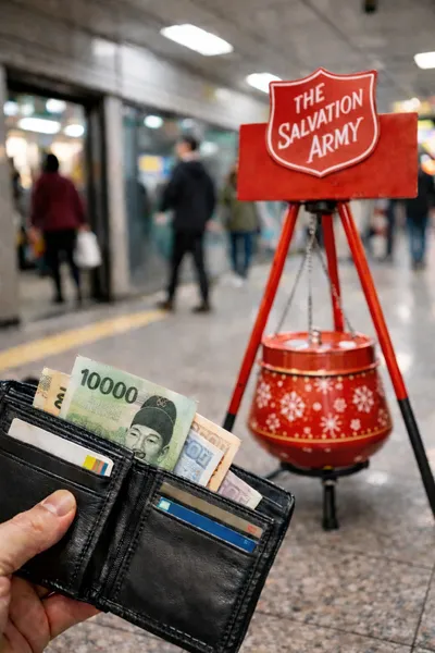 인간미를 잃지 않기 위해, 내 지갑 속에 현금을 넣는다