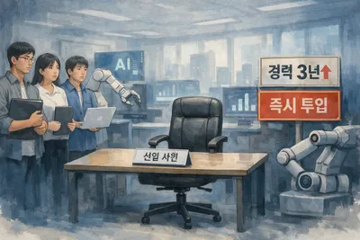 청년기획  /  신입이 사라지고 있다