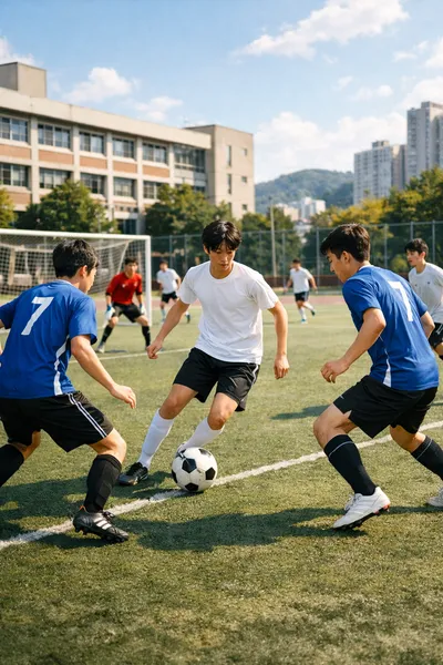 축구와 소풍이 사라졌다