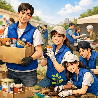 폼나게, 확실하게, 요즘 MZ의 기부와 봉사방법