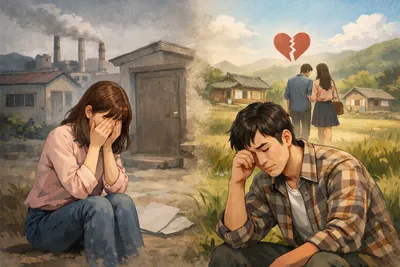 지방 여성, 일자리 없어 울고  지방 남성, 짝 없어 운다