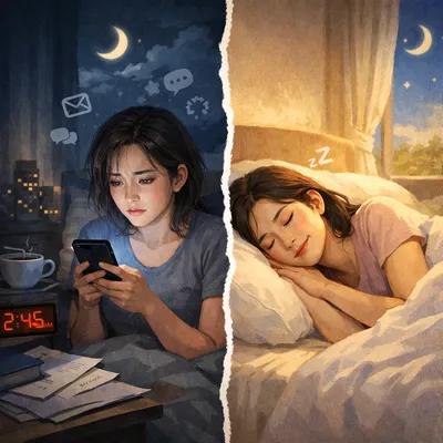 잠을 잃어버린 현대인