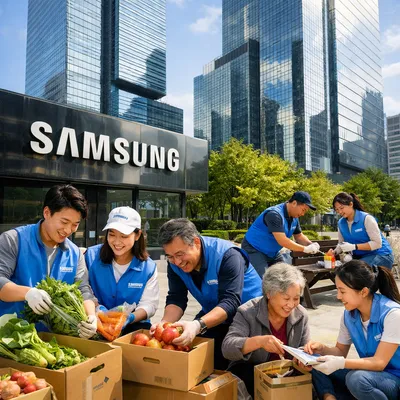 삼성의 사회공헌 모델은 - 참여형 나눔