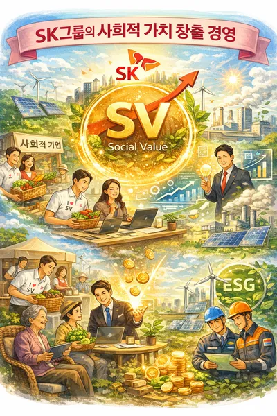 SK 그룹의 사회적 가치 중심 경영