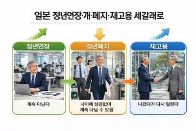 일본 정부·기업이 만든 ‘정년 이후의 길’… 한국도 선택의 시간