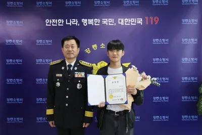 정재욱, 거센 파도 속으로…강릉 해변서 망설임 없이 생명 구한 27세 청년