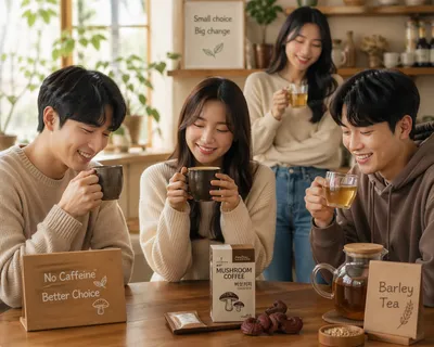 디카페인 라이프가 즐거운 청춘의 일상