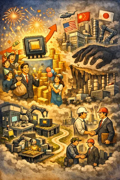 대한민국 반도체 - 샴페인을 터뜨리기엔 너무나 위험한 '골든타임