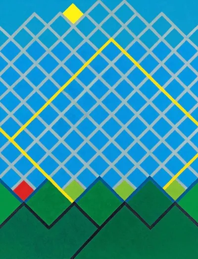 산은 내 앞에 있는 것이 아니라 내 안에 있네