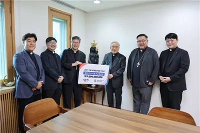 정진석추기경선교후원회, 서울 WYD에 10억 기부…“청년 위한 약속 이어간다”