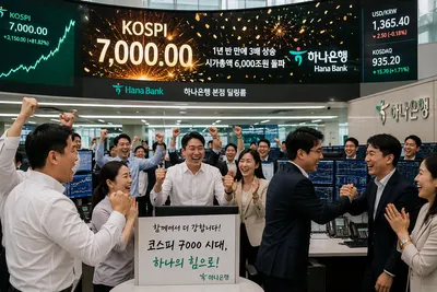 코스피 7000, 축포 속의 그늘