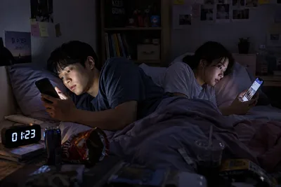 스마트폰 사용 시간을 줄이자