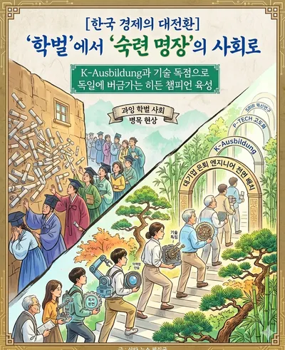 불황 속 한국 경제의 대전환] ③ 인재 생태계의 재창조, '학벌'에서 '숙련 명장'의 사회로