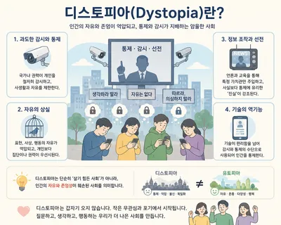 조지 오웰의 소설 “1984” 디스토피아는 왔는가