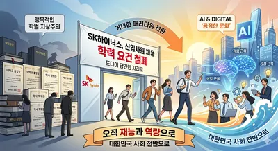학력 과용의 사회를 깨부수는 SK하이닉스의 실용주의적 결단