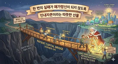 ‘한 번의 실패’가 패가망신이 되지 않도록, 우리에게 필요한 ‘인내’라는 선물