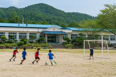 학교가 비어 가고 있다