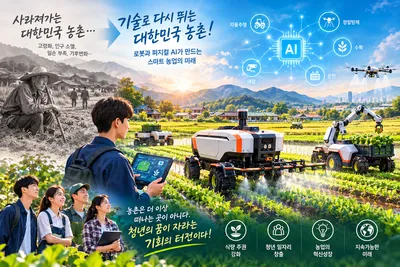 로봇과 피지컬 AI, 위기의 한국 농촌을 구할 새로운 돌파구
