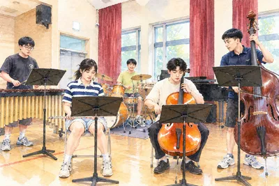 3억1200만원 응원 싣고 LA·뉴욕 무대로…발달장애인 6명의 ‘장천하 그린 앙상블’