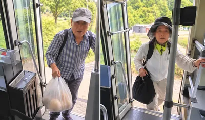 “요거 한번 묵어봐라. 희한하제?”…농산물 들고 버스 기다린 영덕 어르신들