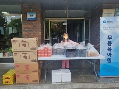“목격자 찾아준 관심에 보답하고 싶었다”…뺑소니 피해 초등생 아버지, 무등육아원에 음식 기부